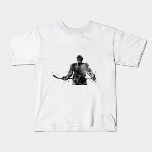 Hockey Player Male Kids T-Shirt